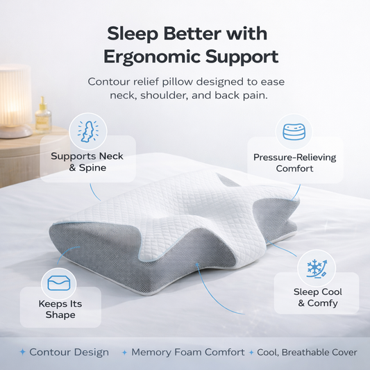 Contour Relief Pillow
